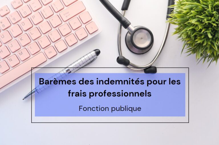 barèmes frais fonction publique