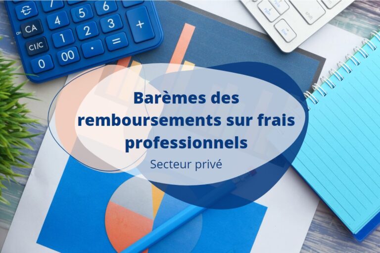 barèmes frais professionnels privé